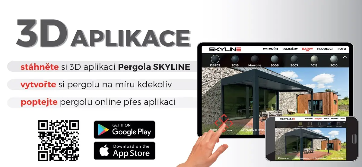 3D aplikace - vytvořte si pergolu na míru